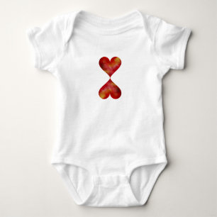 Baby Jersey Bodysuit, White Strampler