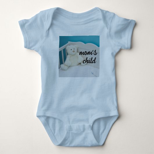 Baby Jersey Strampler (Vorderseite)