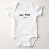 Baby Jersey Strampler (Vorderseite)