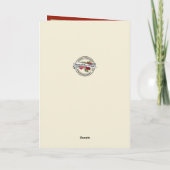 Baby Jesus Catholic Christmas Photo Feiertagskarte (Rückseite)