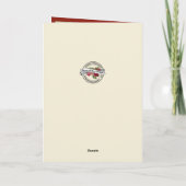 Baby Jesus Catholic Christmas Photo  Feiertagskarte (Rückseite)