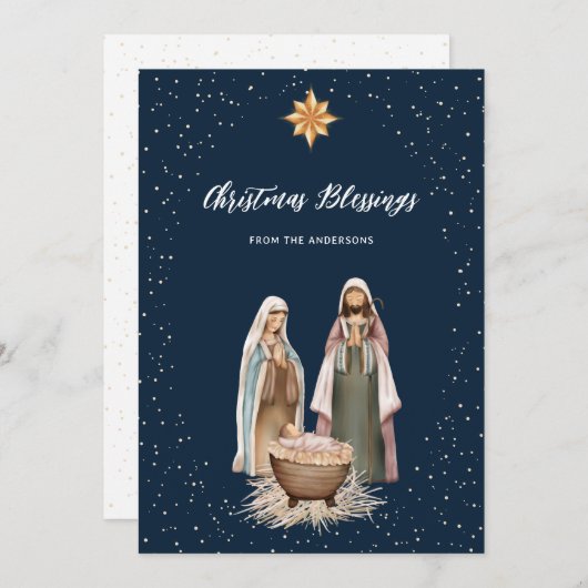 Baby Jesus Christlich Weihnachten der Geburt (Vorne/Hinten)