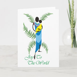 Baby Jesus Christmas Card Feiertagskarte