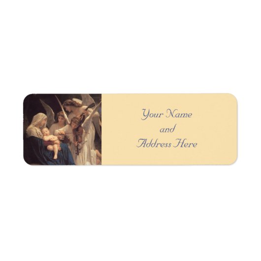 Baby Jesus Christmas Labels (Vorne)