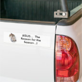 Baby, JESUS… Der Grund während der Jahreszeit…! Autoaufkleber (Auf Lkw)