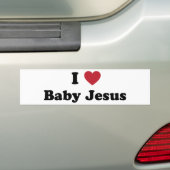 Baby Jesus der Liebe I Autoaufkleber (Auf Auto)