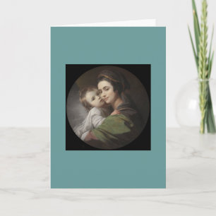 Baby Jesus Feiertagskarte