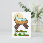 Baby Jesus: Feiertagskarte (Stehend Vorderseite)