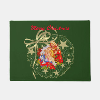 Baby-Jesus-Fußmatte Fußmatte