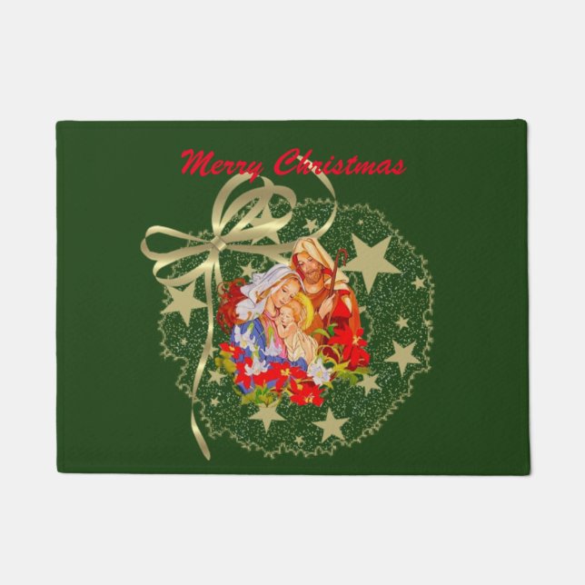 Baby-Jesus-Fußmatte Fußmatte (Vorderseite)