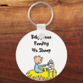 Baby Jesus Fütterte seinen Schlüsselanhänger (Vorderseite)