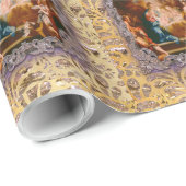 Baby Jesus geboren, viktorianisches zu retten Geschenkpapier (Rolleneckpunkt)