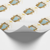 Baby Jesus Geschenkpapier (Ecke)
