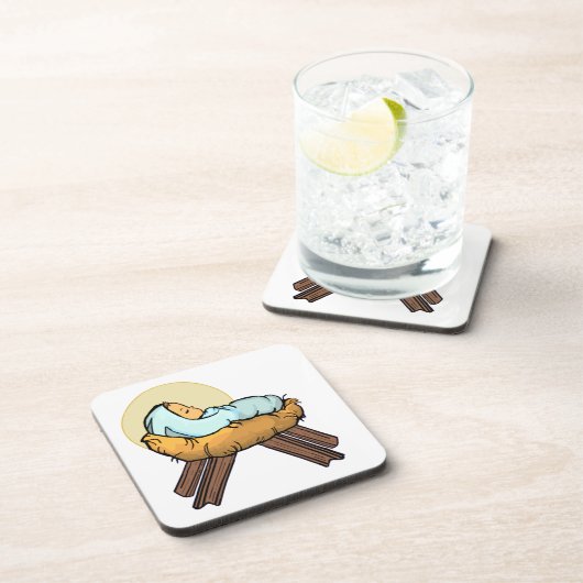 Baby Jesus: Getränkeuntersetzer (Rechte Seite)