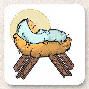 Baby Jesus: Getränkeuntersetzer