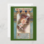 Baby Jesus Holiday Postcard Feiertagspostkarte (Vorne/Hinten)