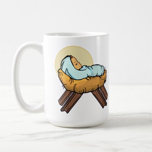 Baby Jesus: Kaffeetasse (Links)