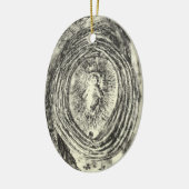 Baby Jesus Keramik Ornament (Links)