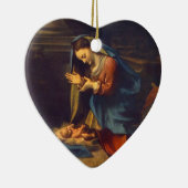 BABY JESUS KERAMIK ORNAMENT (Rechts)