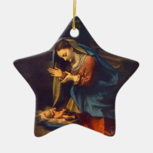 BABY JESUS KERAMIKORNAMENT