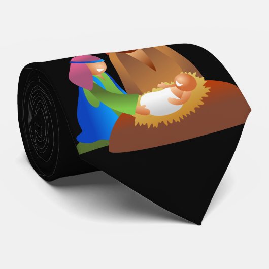 Baby Jesus Krawatte (Gerollt)