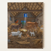 Baby Jesus Manger Heilige Nacht Weihnachtskrippe Planer (Rückseite)