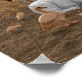 Baby Jesus Manger Heilige Nacht Weihnachtskrippe Poster (Ecke)