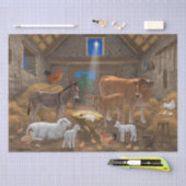 Baby Jesus Manger Heilige Nacht Weihnachtskrippe Seidenpapier (Handwerk)