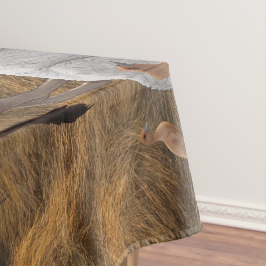 Baby Jesus Manger Heilige Nacht Weihnachtskrippe Tischdecke (Beispiel)