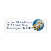 Baby Jesus Nativalize Rücksendeadresse Labrador (Vorne)