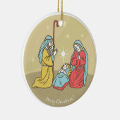 Baby Jesus Nativity Keramik Ornament (Rechts)