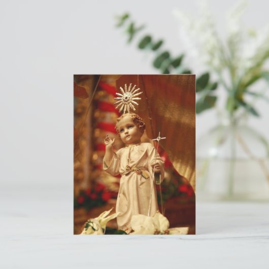 Baby Jesus Postkarte (Stehend Vorderseite)