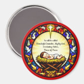 Baby Jesus Prince von der Friedensrunde Geschenk Magnet (Vorderseite/Rückseite)
