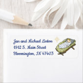 Baby Jesus Star personalisieren Rücksendeadresse (Insitu)