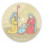 Baby Jesus Sticker (Vorderseite)