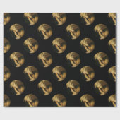 Baby Jesus Touching Lamb Gesicht Geschenkpapier (Flach)