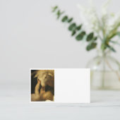 Baby Jesus Touchs Lamb Terminkarte (Stehend Vorderseite)