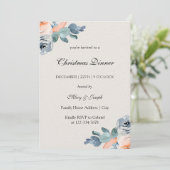 Baby Jesus und Lamm Weihnachten Einladung (Stehend Vorderseite)