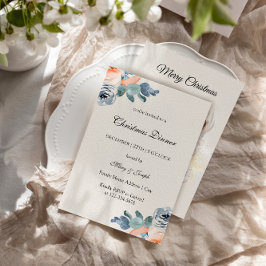 Baby Jesus und Lamm Weihnachten Einladung