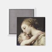 Baby Jesus und Mary Magnet (Vorderseite/Rückseite)