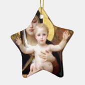 Baby-Jesus-Verzierung Keramik Ornament (Links)