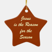 Baby-Jesus-Verzierung Keramik Ornament (Hinten)