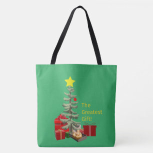 Baby Jesus war das Bestste Geschenk auf einem Tasche