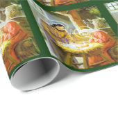 Baby Jesus Wrapping Paper Geschenkpapier (Rolleneckpunkt)