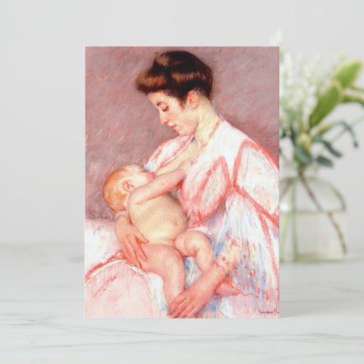 Baby John wird versorgt | Mary Cassatt (Stehend Vorderseite)