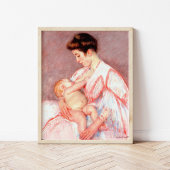 Baby John wird versorgt | Mary Cassatt Poster