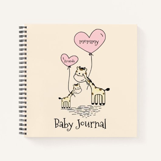 Baby Journal Notizblock (Vorderseite)