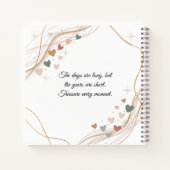 Baby-Journal | Personalisiert Notizblock (Rückseite)