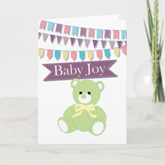 Baby Joy Karte (Vorderseite)