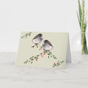 Baby Juncos Weihnachtskarte Feiertagskarte